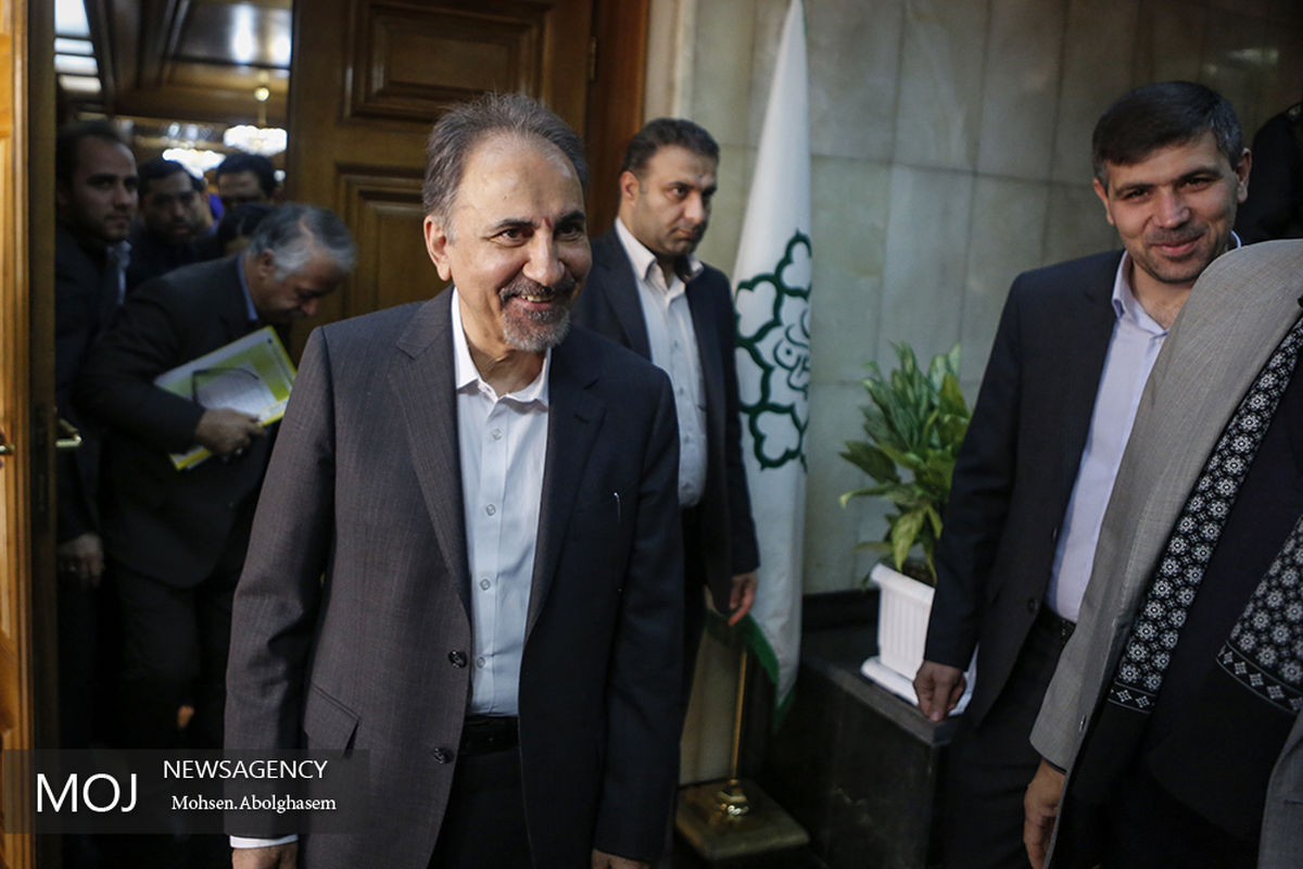 جلسه شورای شهر تهران با حضور محمدعلی نجفی