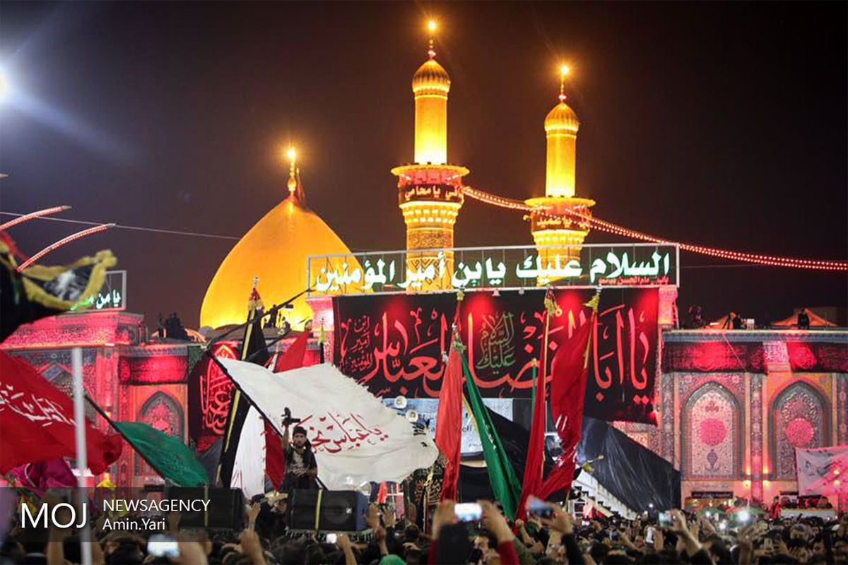 عزاداری شب اربعین حسینی (ع) در  بین الحرمین