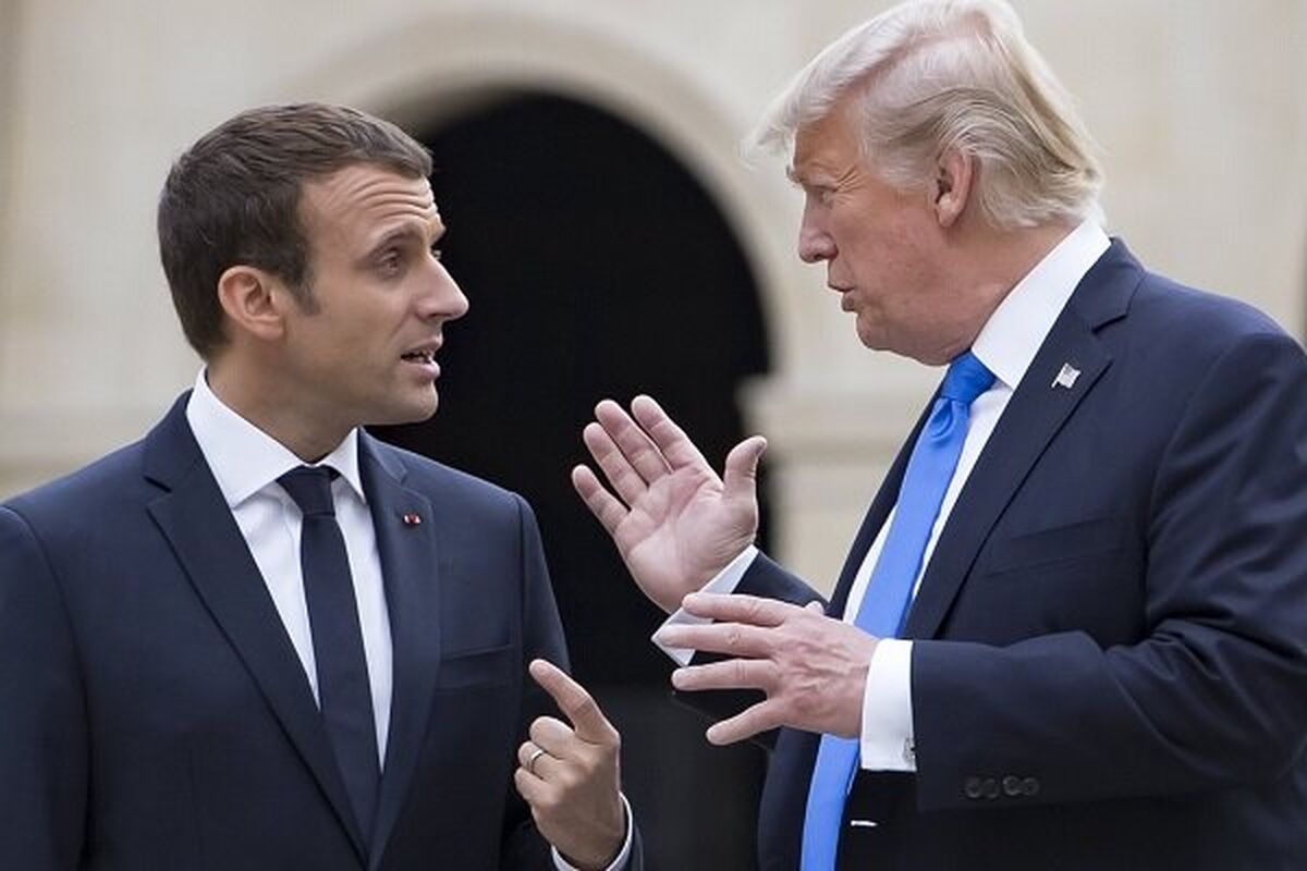 ماکرون و ترامپ