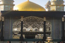 قم در روز اربعین حسینی(ع) به سوگ نشست