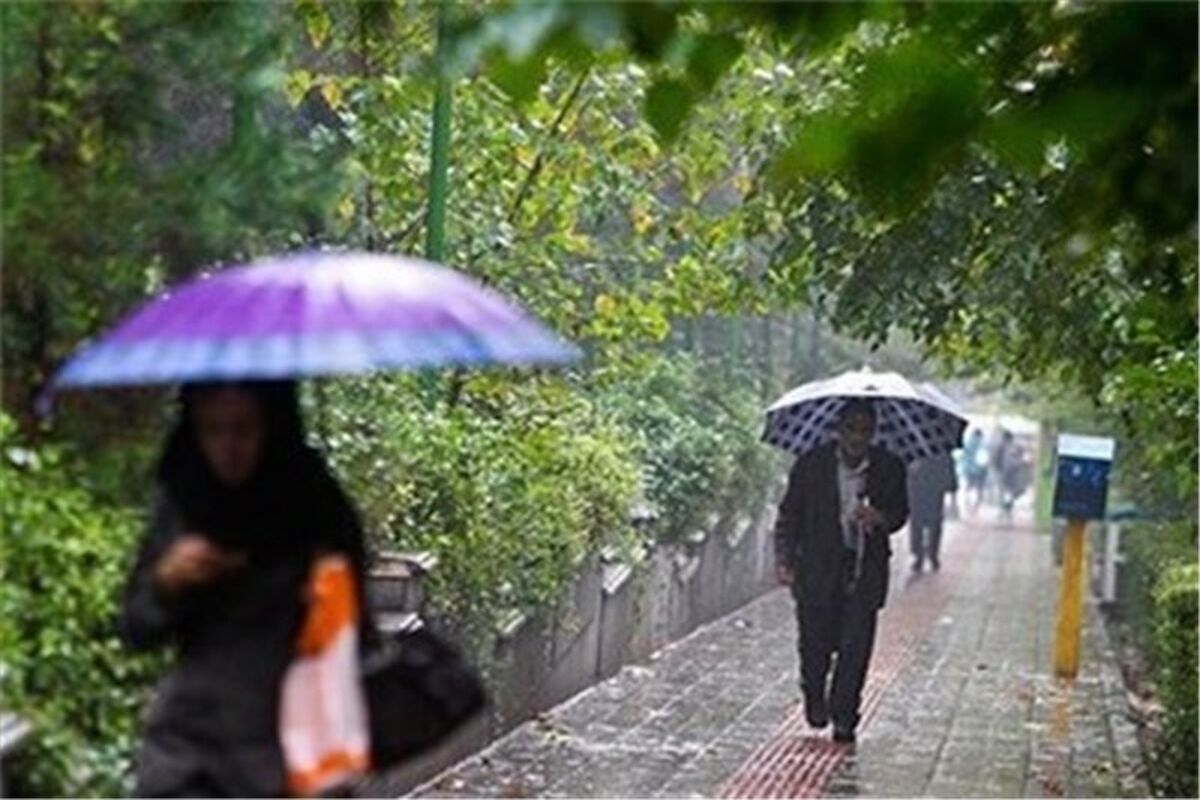 بارش باران در کرمانشاه