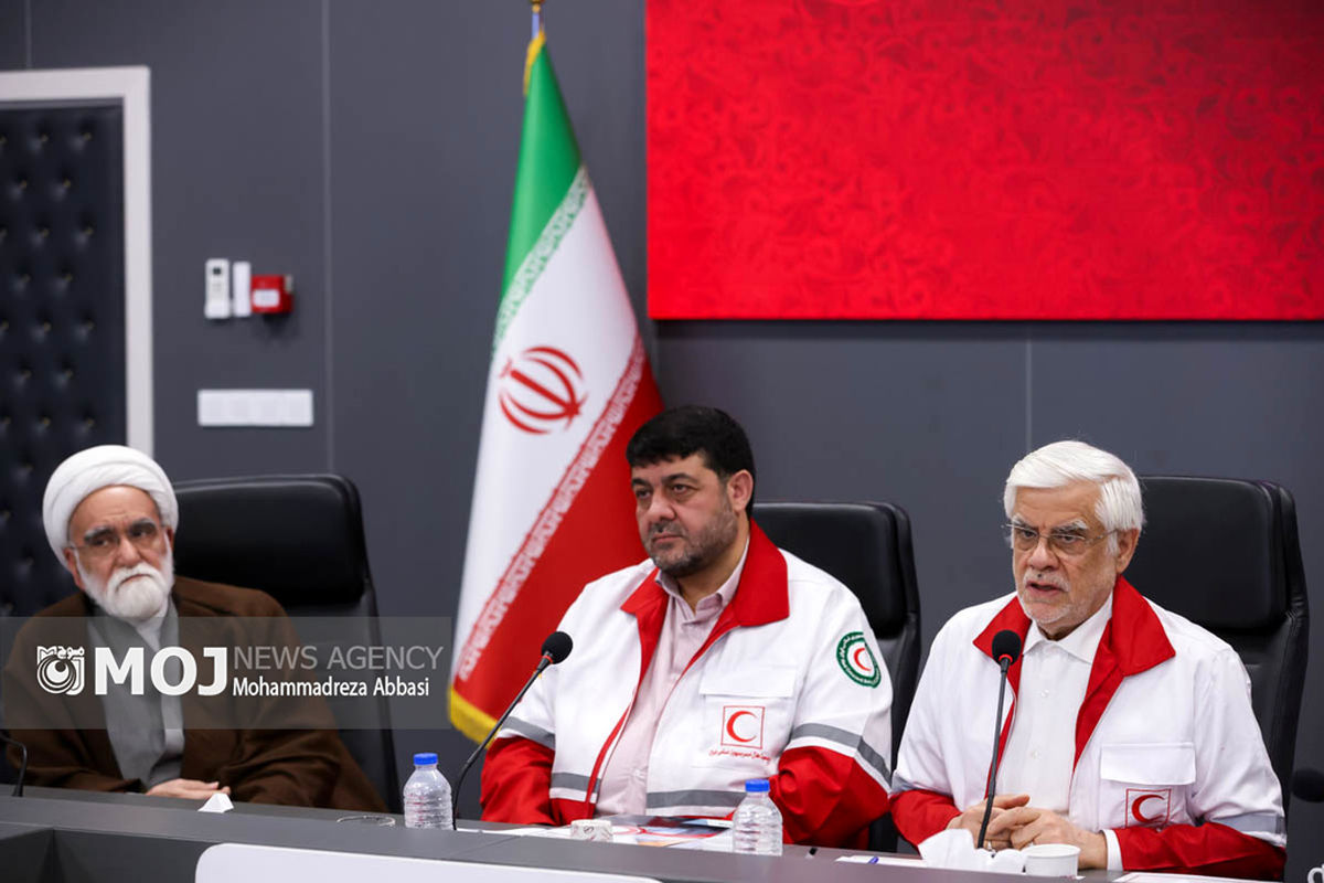 جلسه شورای معاونین هلال احمر با حضور معاون اول رئیس جمهور