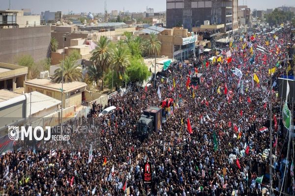برگزاری مراسم تشییع پیکر مطهر رهبر شهید انقلاب در مشهد