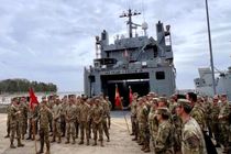 US military ship intends to build a port in Gaza