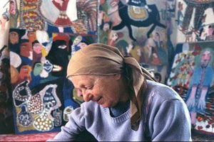 اولین و آخرین نقاشی ننه مکرمه در گالری گاما