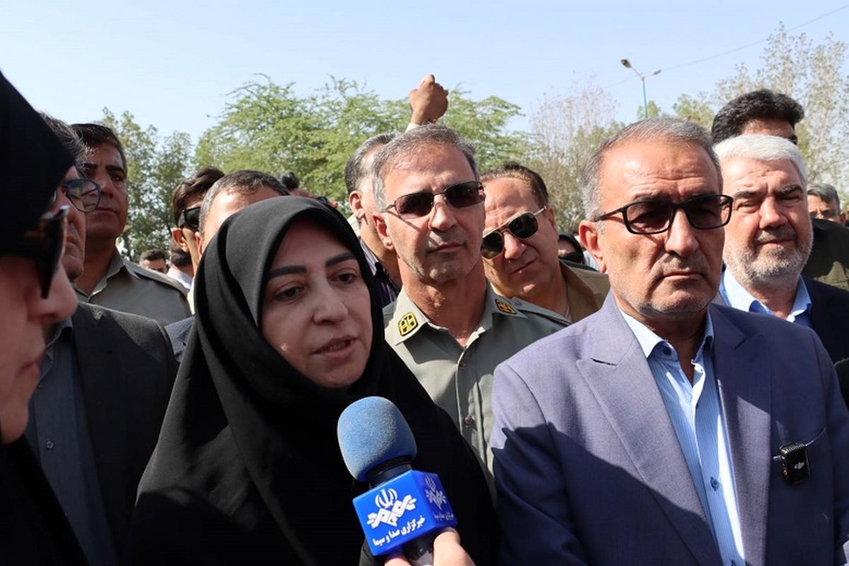 رئیس سازمان حفاظت محیط زیست در مراسم خاکسپاری شهید دیده‌بان