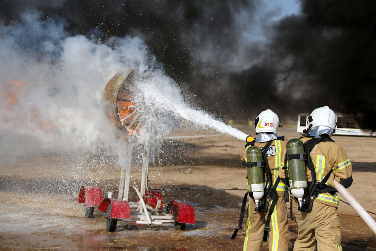 مانور دو سالانه فرودگاه اصفهان (1)