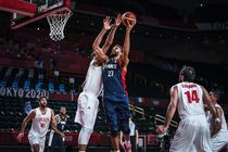 نتیجه بازی تیم ملی بسکتبال ایران و فرانسه/ ایران ۶۲  فرانسه ۷۹