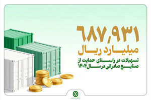 بهره مندی صنایع مختلف از تسهیلات بانک توسعه صادرات ایران