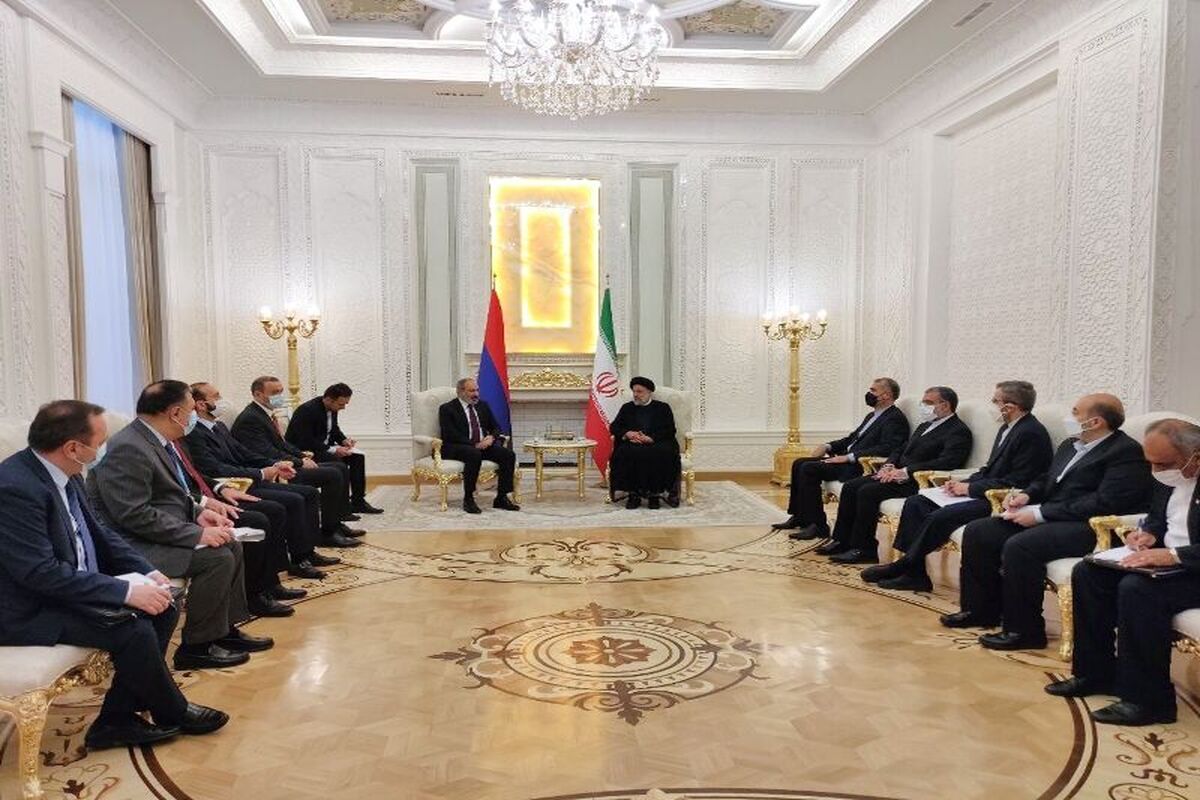 دیدار رئیسی با نخست وزیر ارمنستان