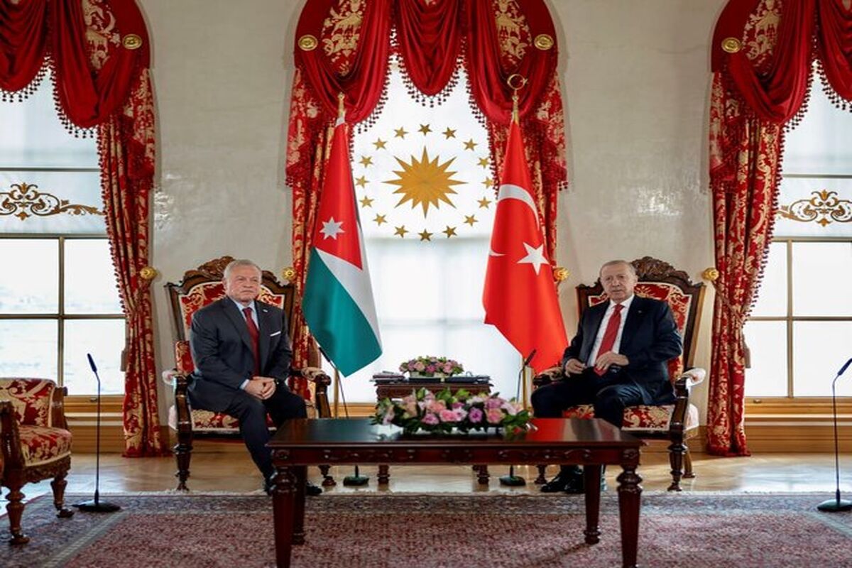 پادشاه اردن و اردوغان