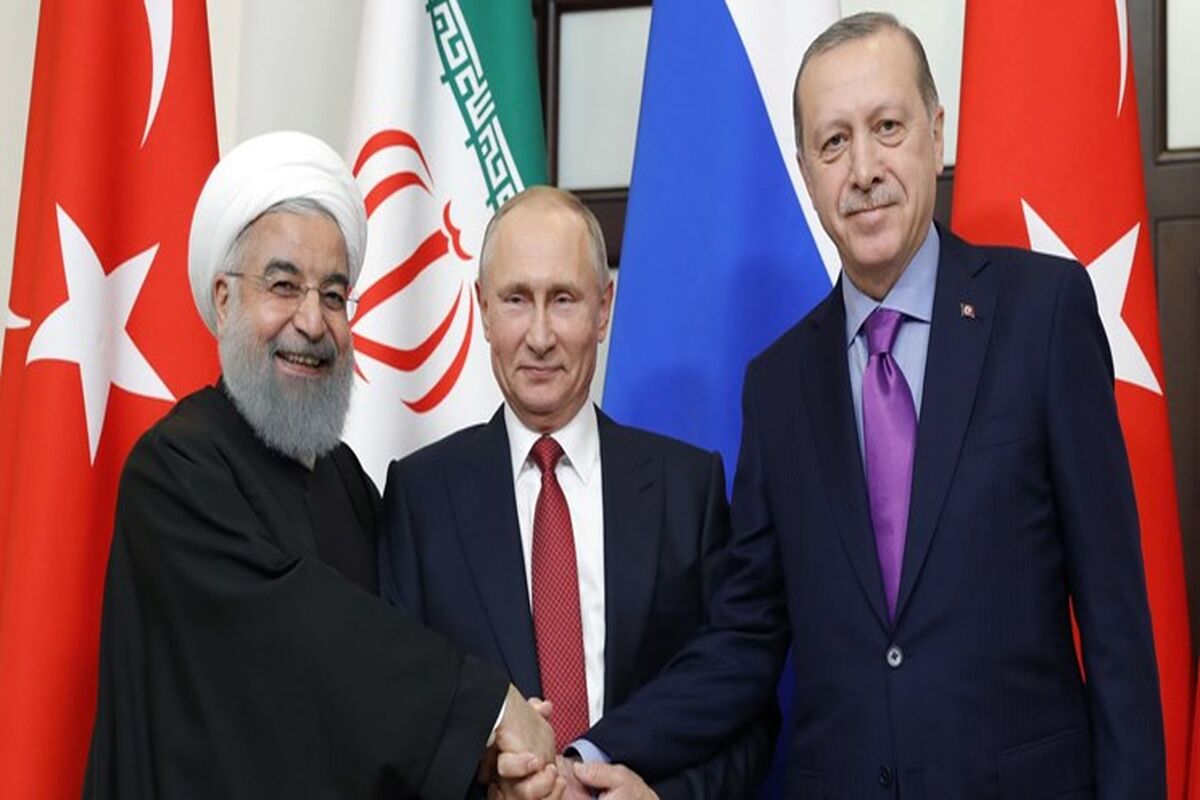 روحانی پوتین اردوغان