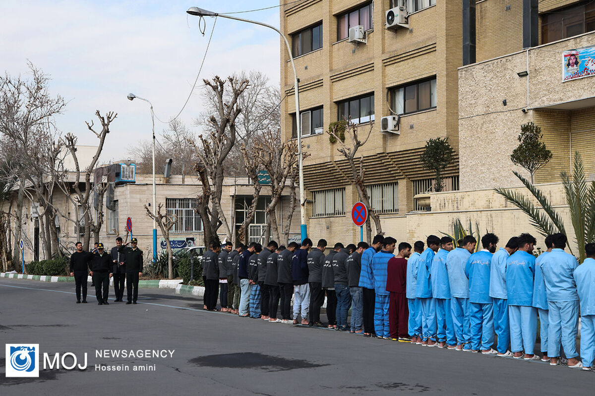 دستگیری سارقان و زورگیران توسط پلیس آگاهی پایتخت