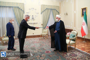 تقدیم استوارنامه سفرای جدید به رییس جمهوری -  ۲۹ تیر ۱۴۰۰