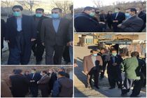 بازدید نماینده اورامانات و مدیرعامل شرکت آبفا کرمانشاه از روستاهای شهرستان جوانرود