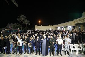 تجدید بیعت مردم کیش با رهبر جدید انقلاب اسلامی + فیلم
