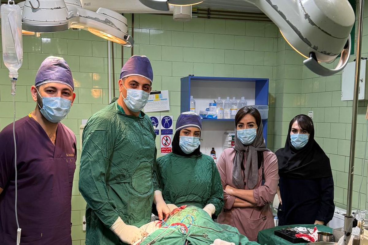 نخستین جراحی ترمیم جمجمه با پروتز سه‌بعدی در استان اردبیل