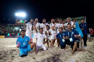 فیفا از ساحلی‌بازان ایران تمجید کرد