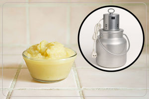 آموزش تولید کره و دوغ از ماست با دستگاه کره گیری