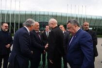 قالیباف باکو را ترک کرد