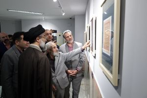 اهدای ۱۰ اثر از آثار هنرمند پیشکسوت تبریزی به موزه رضوی