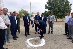 آغاز ساخت سالن ورزشی دانش‌آموزی در چاه اسماعیل؛ تقویت زیرساخت‌های آموزشی شرق هرمزگان در مسیر توسعه