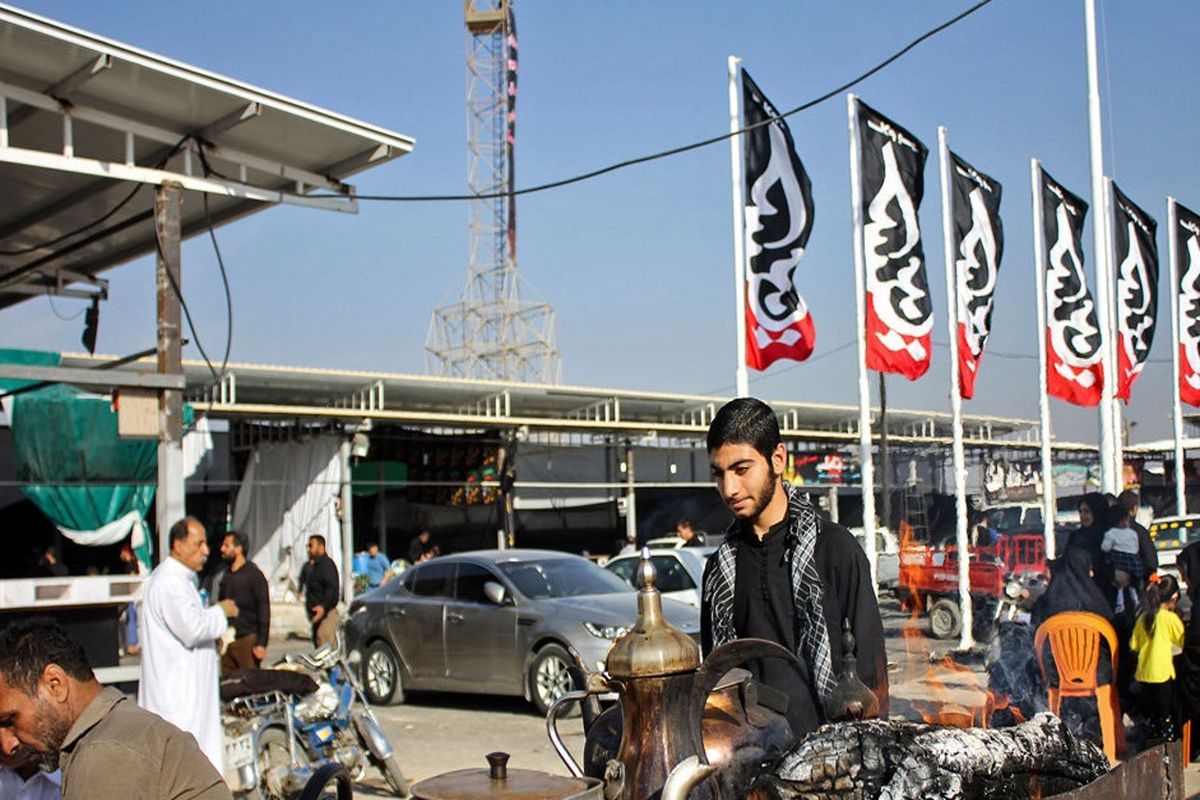 زائران اربعین در کرمانشاه 