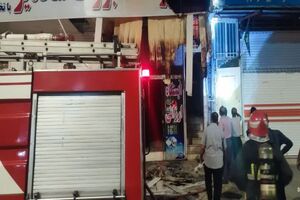 ۷ محبوس در حریق منزل مسکونی کرمانشاه نجات یافتند