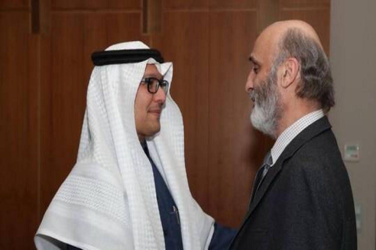 سفیر سعودی و سمیر جعجع