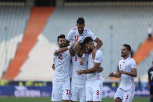 نتیجه بازی تیم ملی فوتبال ایران و کامبوج در نیمه نخست