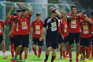 نخستین تمرین پرسپولیس در امارات برگزار شد