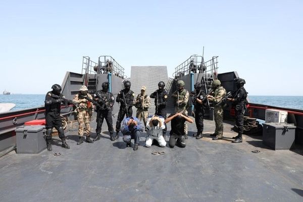 تمرین موفق آزادسازی کشتی ربوده‌شده در رزمایش ایران و روسیه