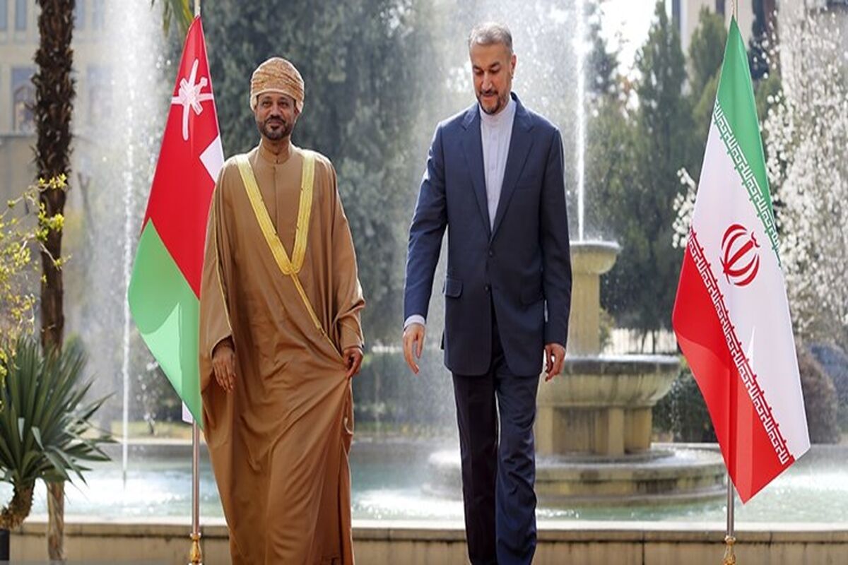 امیرعبداللهیان و وزیر خارجه عمان