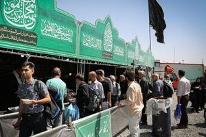 خدمات‌ شبانه روزی پلیس به زائران اربعین در ورودی استان خوزستان 