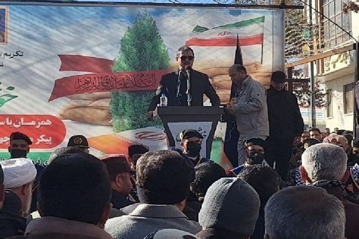 مراسم شهید گمنام سنندج 