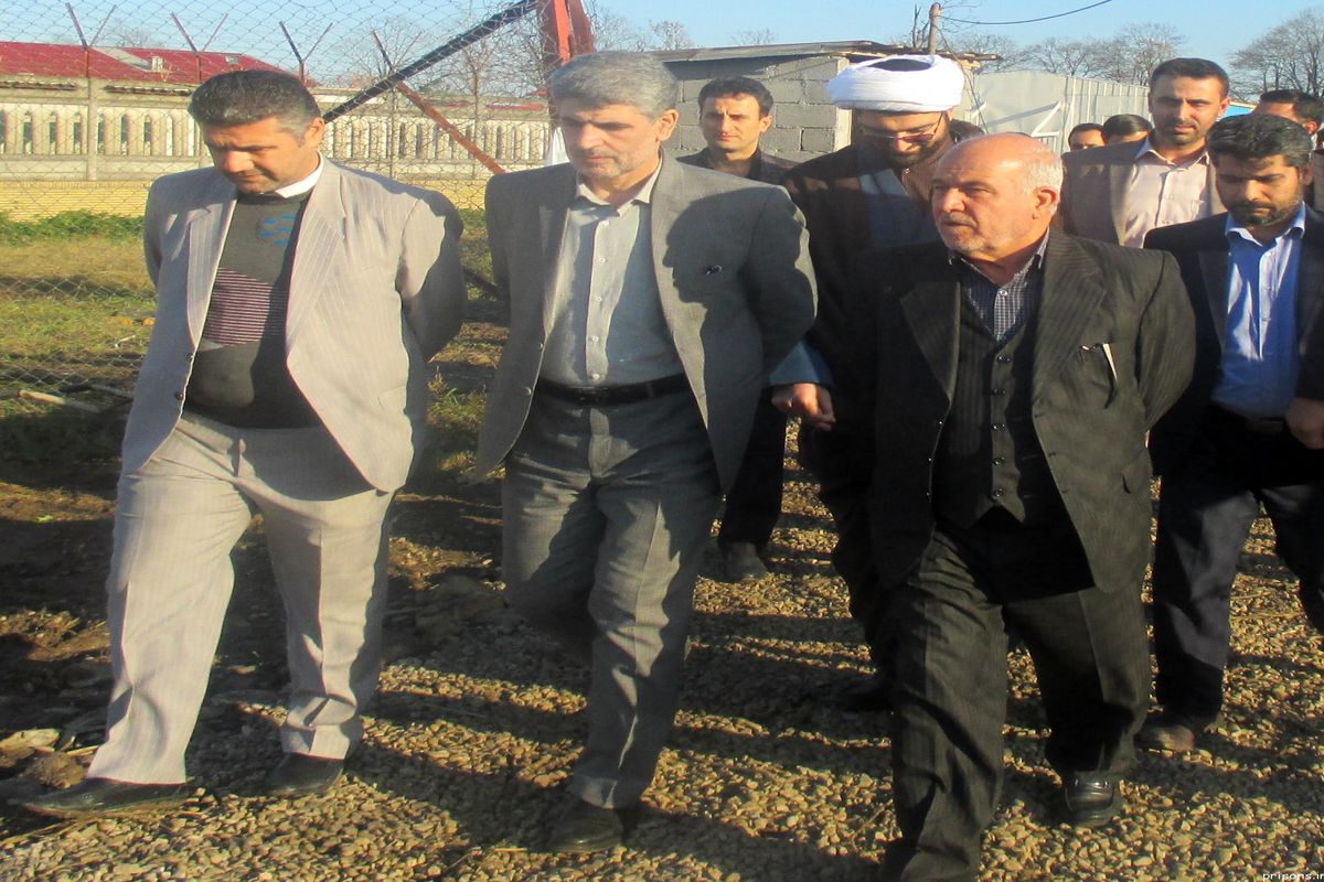 بازدید رییس دادگستری از زندان مرکزی رشت