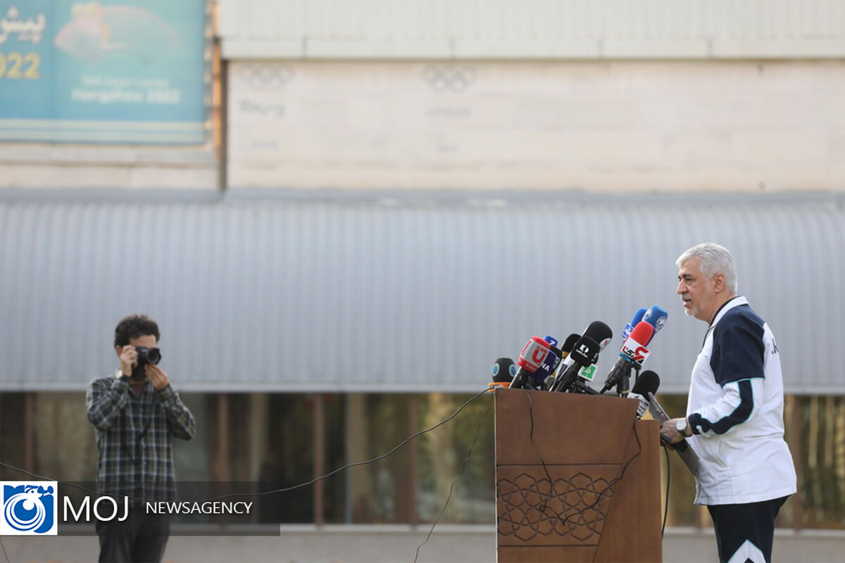 نشست خبری وزیر ورزش و جوانان