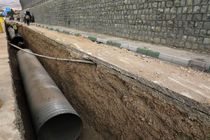 پایان عملیات لوله گذاری شبکه فاضلاب 18 روستای منطقه فلاورجان