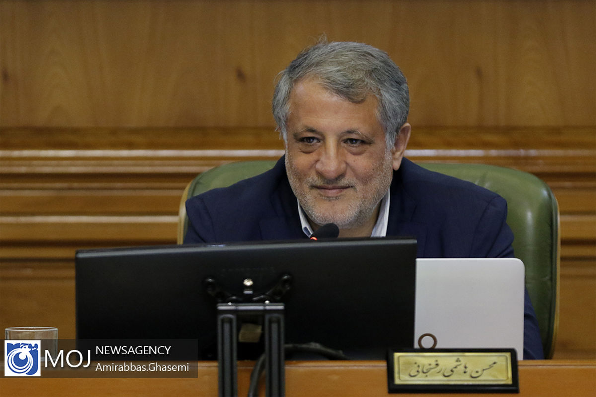 یکصد و پنجاه و پنجمین جلسه شورای شهر تهران / محسن هاشمی رفسنجانی رییس شورای اسلامی شهر تهران