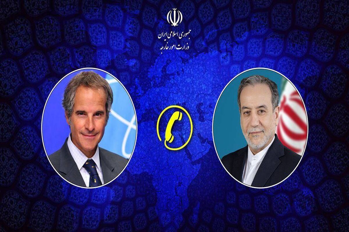 رافائل گروسی و عباس عراقچی