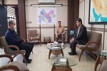 دیدار مدیر کل پزشکی قانونی کرمانشاه با رئیس سازمان مدیریت و برنامه ریزی استان