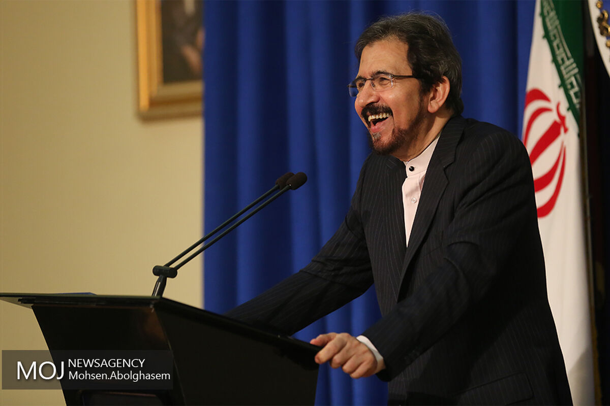 بهرام قاسمی سخنگوی وزارت امور خارجه