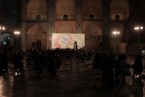 برگزاری شب شعر جشنواره بانوی هزاره اسلام در  میدان تاریخی امیرچقماق یزد