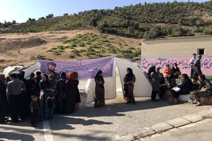 بیمارستان صحرایی "حاج احمد متوسلیان" در مریوان برپا شد