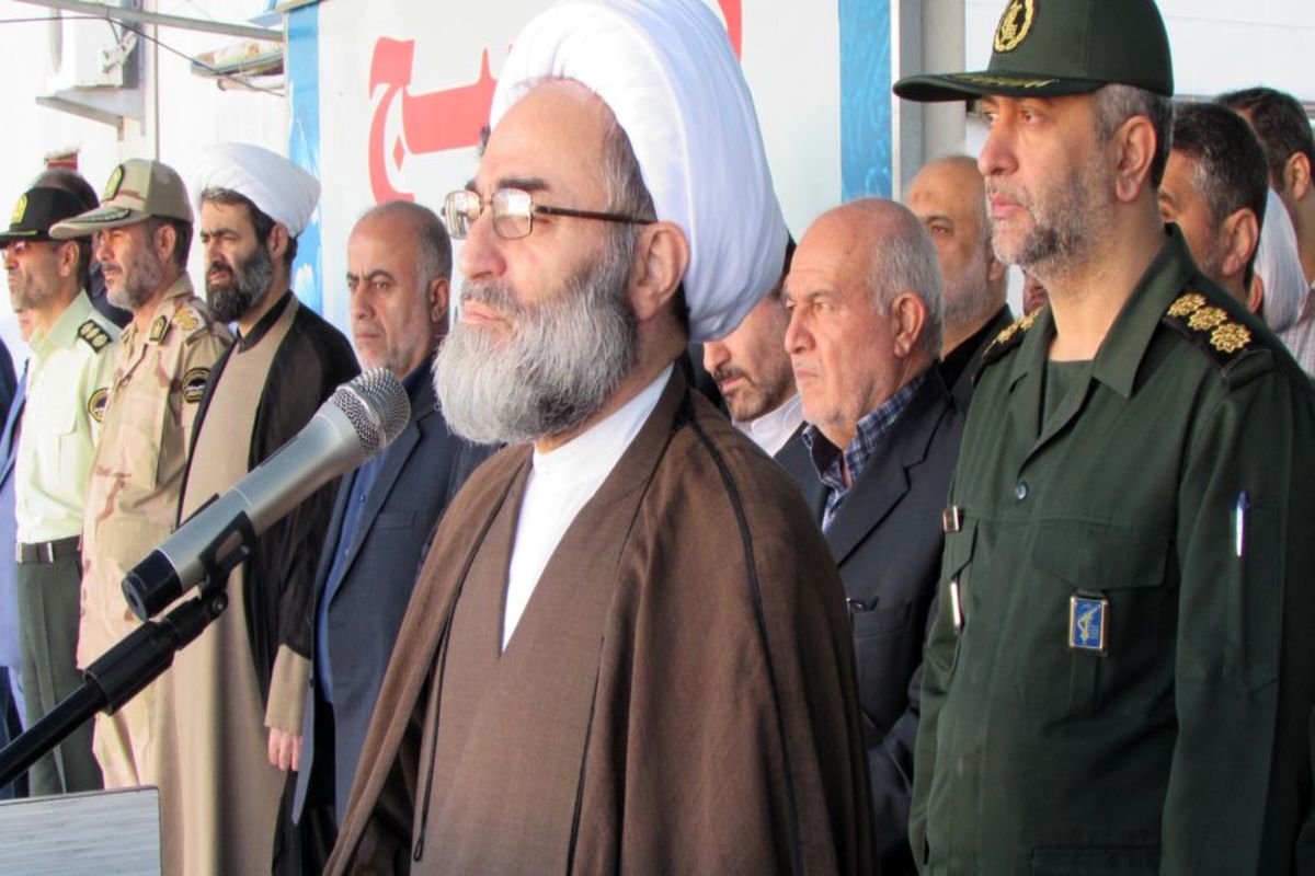 آیت‌الله فلاحتی در تشییع شهید پاینده