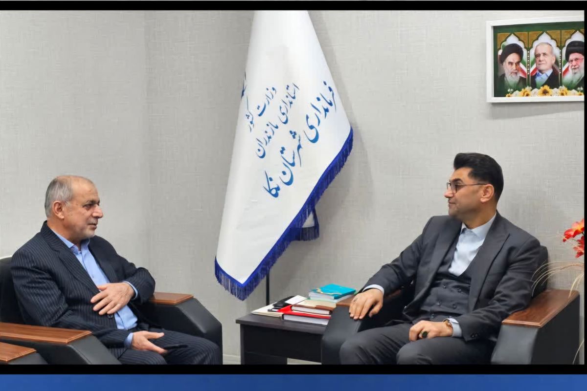 دیدار فرماندار نکا با مدیرکل امور روستایی