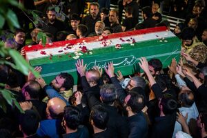 برگزاری مراسم وداع با شهید «زهرا حدادعادل»