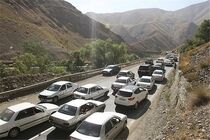 آزادراه تهران-شمال و جاده چالوس یک طرفه است