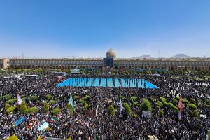 خروش مردم اصفهان در حمایت از مردم مظلوم فلسطین+ فیلم