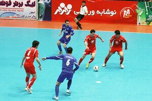 تیم فوتسال شهروند ساری در لیگ برتر استارت زد
